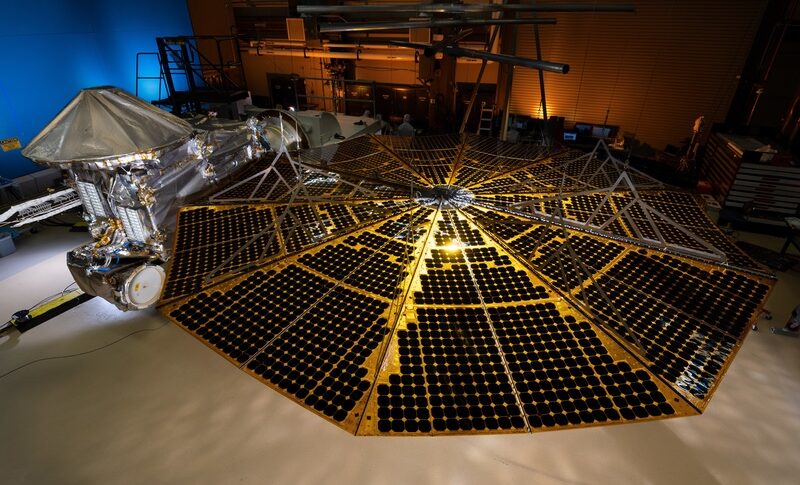 Lucy solar array