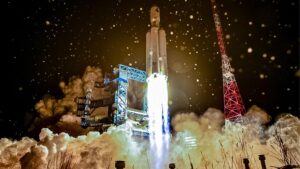 Angara upper stage reenters after failed launch