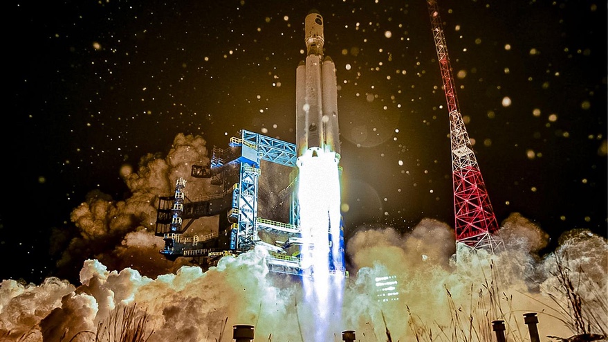 Angara upper stage reenters after failed launch thumbnail