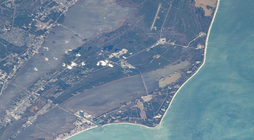 Cape Canaveral from space
