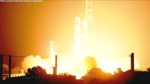 India puts three satellites into orbit in the first launch of 2022