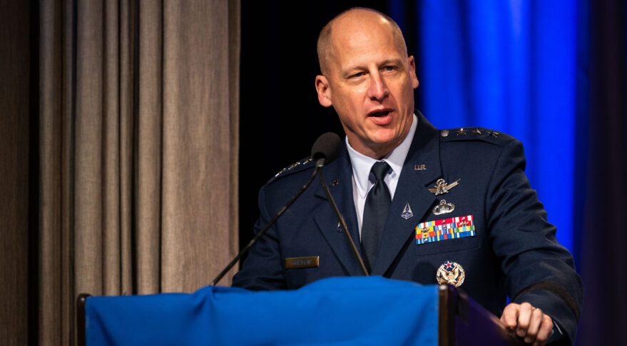 Глава Командования космических систем США Генерал-лейтенант Майкл Гетлейн