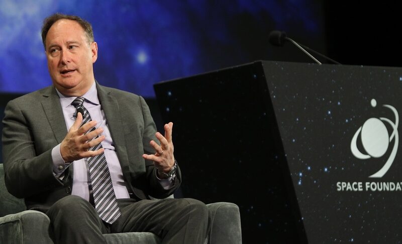 Robert Lightfoot, executive vice president of Lockheed Martin Space, said his company is using this week's Space Symposium to meet with prospective partners for a NASA lunar lander competition.