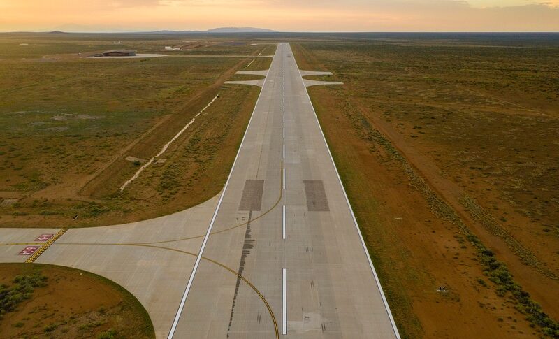 Spaceport America runway