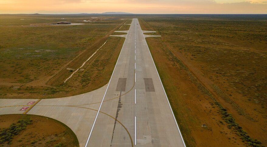 Spaceport America runway