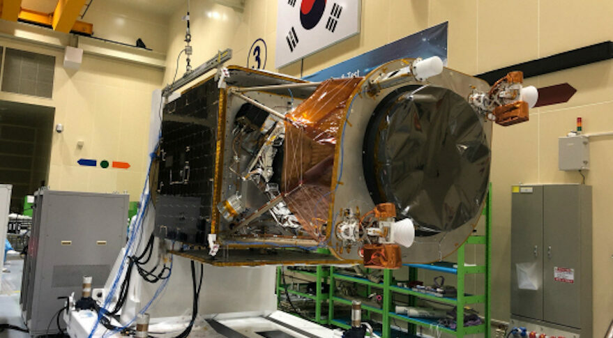 Photo of South Korea's CAS500-2 satellite