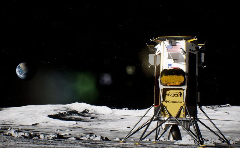 IM-1 lunar lander