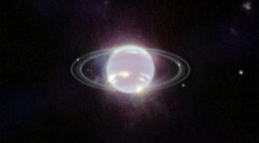 JWST image of Neptune