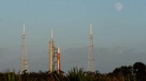 Artemis 1 on pad Nov 2022