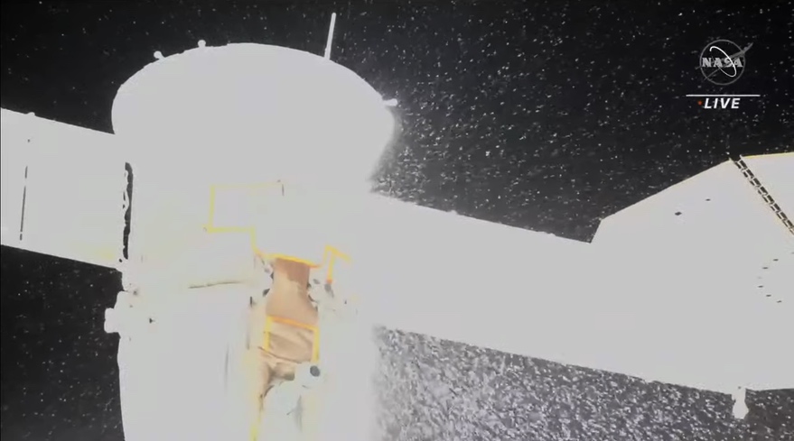 Soyuz leak