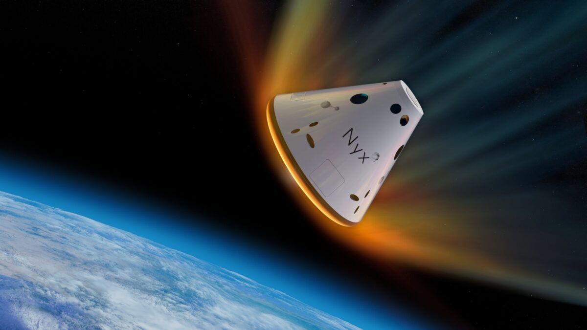 The Nyx spacecraft