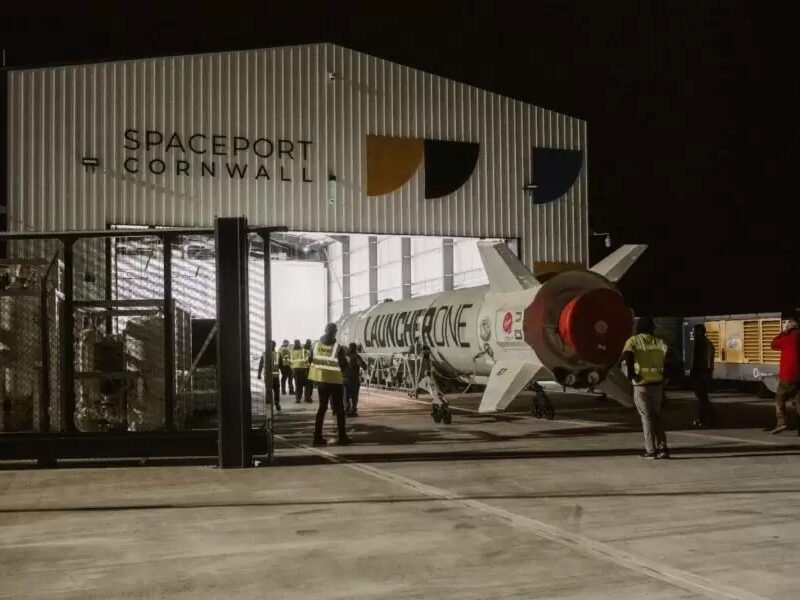 LauncherOne at Spaceport Cornwall