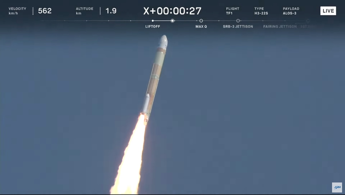 H3 first launch