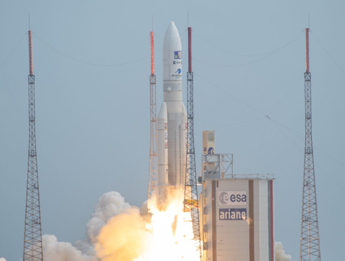 Ariane 5 launch of JUICE