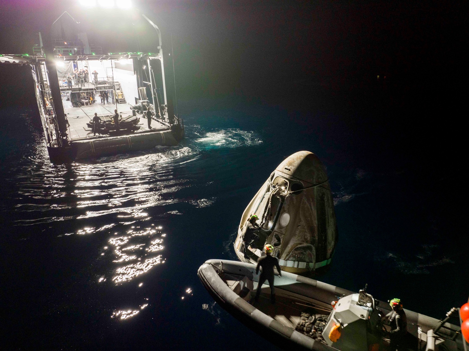 Друга приватна мисија астронаута Акиом Спацеа завршава се пљуском воде