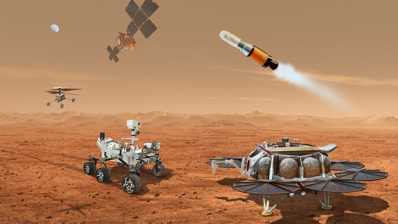 Kongressabgeordnete streben eine Aufstockung der Mittel für die Mars-Probenrückgabe an