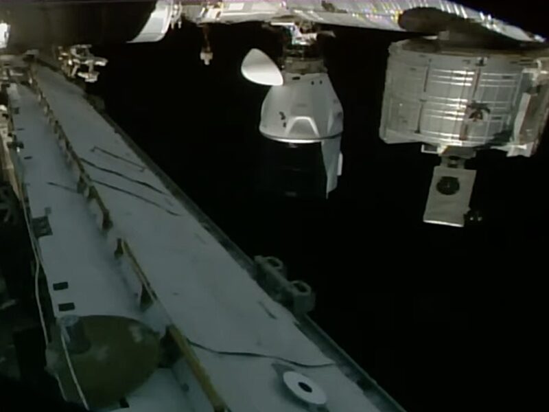 Crew Dragon on ISS