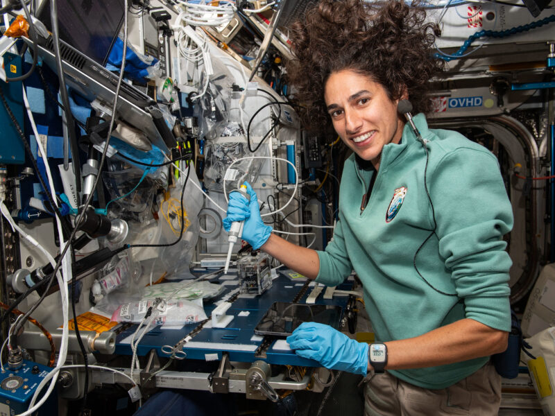 Jasmin Moghbeli on ISS