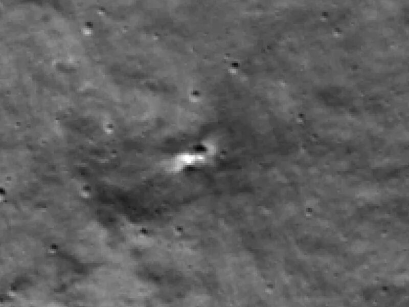 Luna-25 crash site