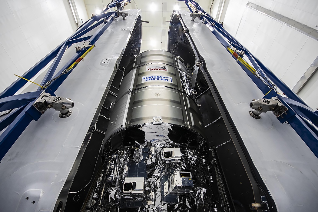 Cygnus is klaar voor zijn eerste lancering op Falcon 9