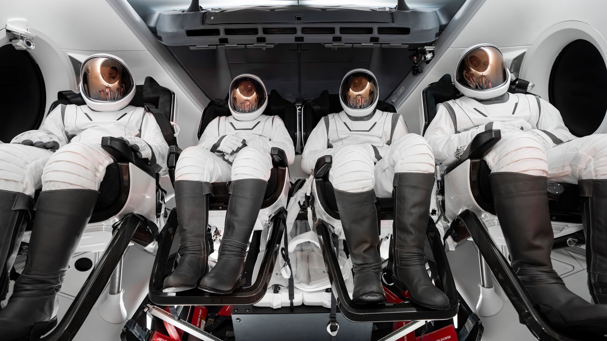 ORLANDO, Fla. — SpaceX has unveiled long-awaited spacesuits intended for spacewalks that will first be used on an upcoming private spaceflight. The 