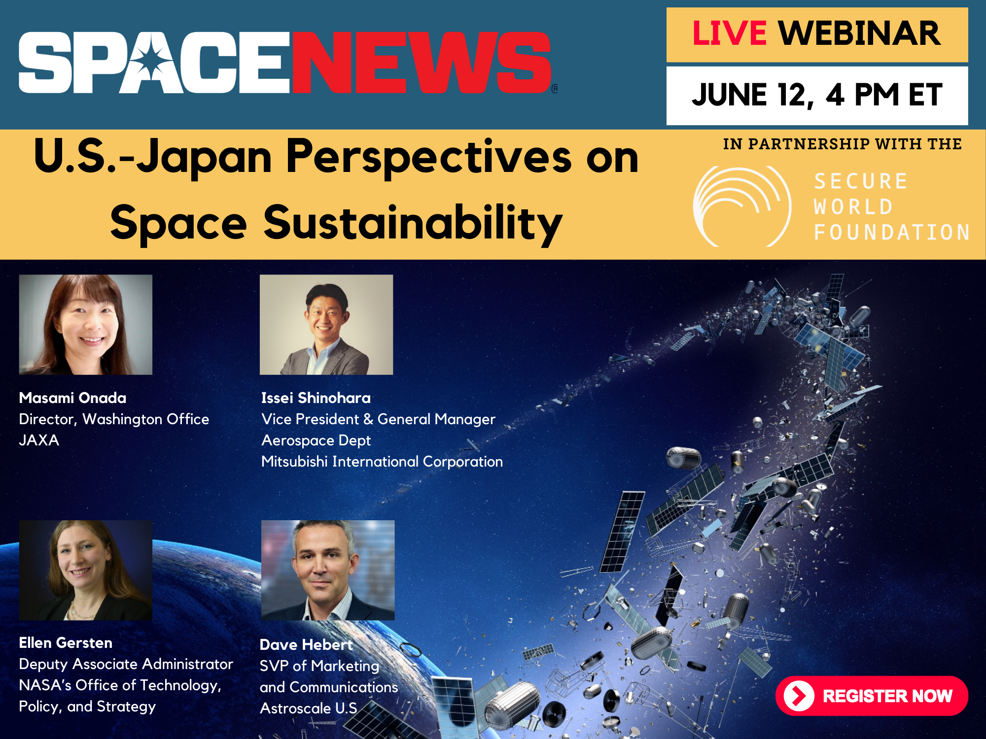 Webinar: U.S. – Japan Perspectives on Space Sustainability