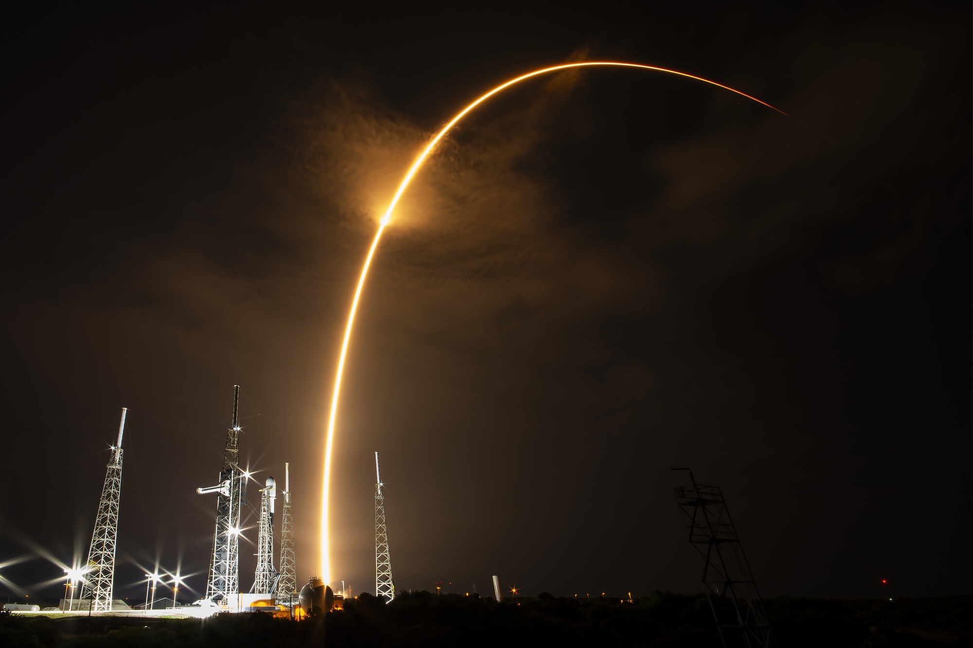 Falcon 9 Returns To Flight With Starlink Launch